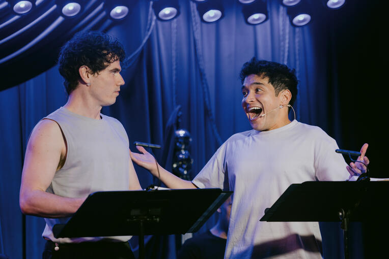 Heated Rivalry Parody Staged Reading 1 Laurie Beechman Theatre New York NY