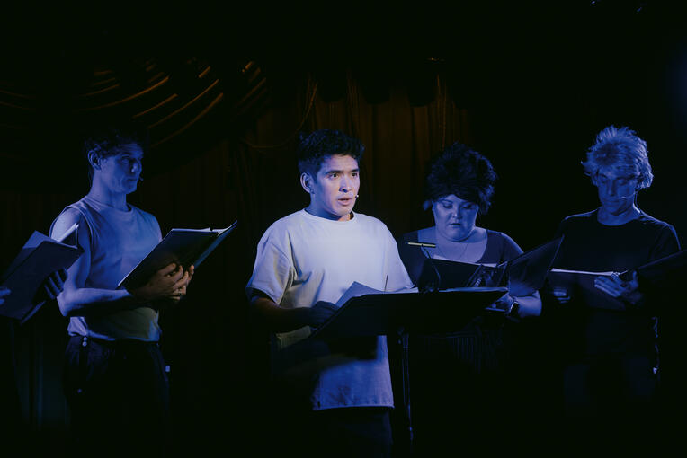 Heated Rivalry Parody Staged Reading 1 Laurie Beechman Theatre New York NY