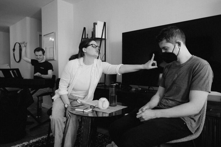 Tea with G Rehearsal 1 New York NY