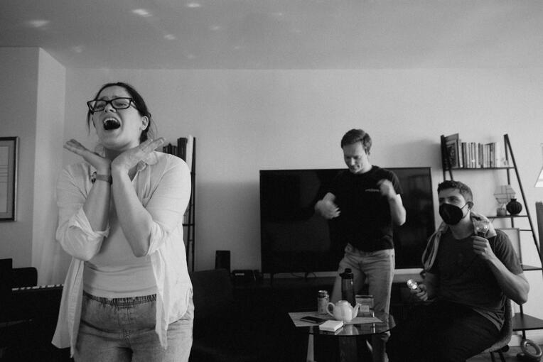 Tea with G Rehearsal 1 New York NY