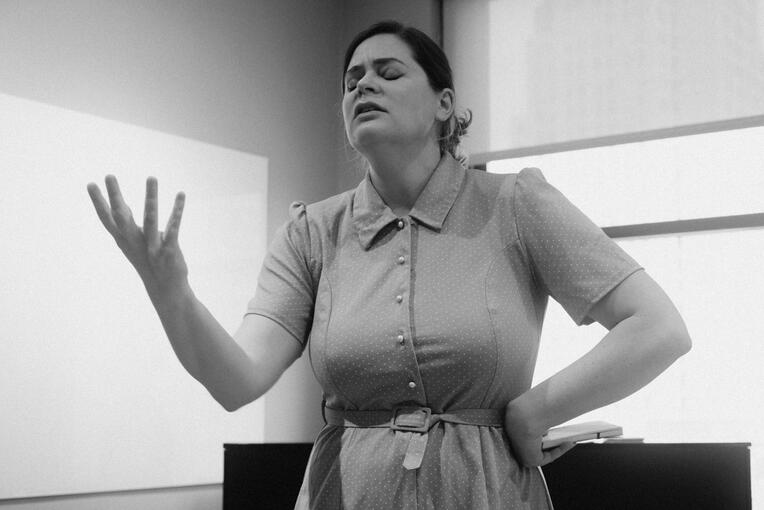 Tea with G Rehearsal 3 at Dramatists Guild Foundation New York NY