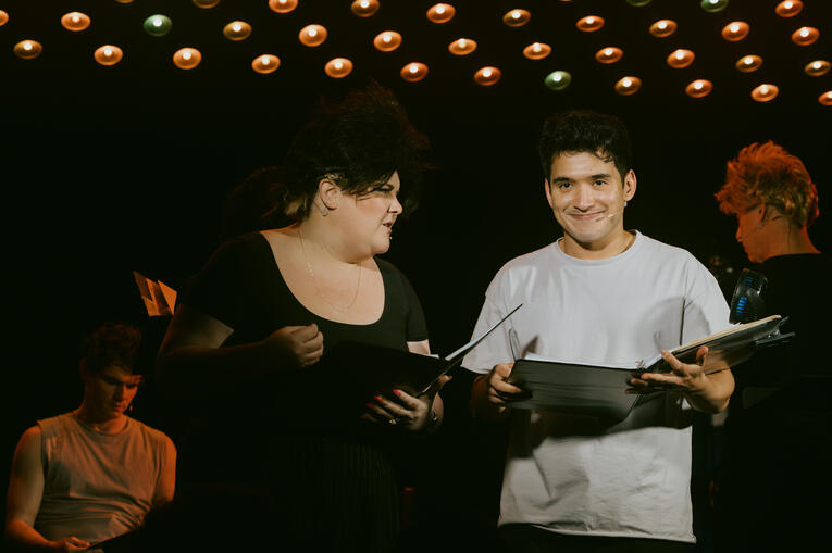 Heated Rivalry Parody Staged Reading 1